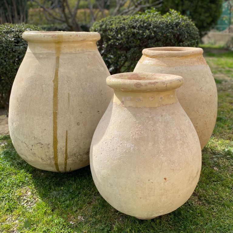 Jarre de terre cuite - BIOT OR PROVENCE - POTERIE LE CHÊNE VERT